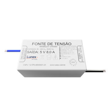 Fonte de Tensão 5V 8,0A 40W - LX0580